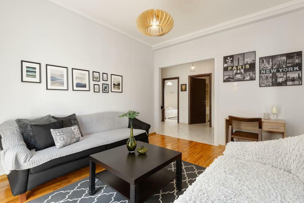 Upscale And Spacious 3Br Home Thessaloniki Exterior foto